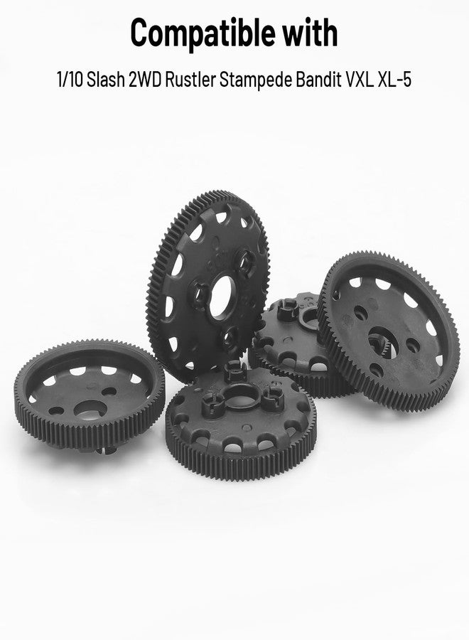 daitoku 48P 90T Spur Gear Transmission Gears RC Upgrade Parts 5Pcs for 1/10 Slash 2WD Rustler Stampede Bandit VXL XL-5 - Image 3